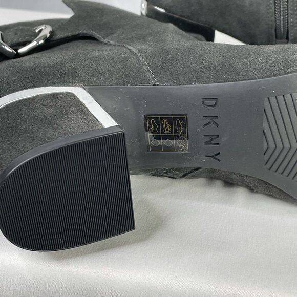 DKNY NWOT Corrie Suede Heeled Boot - Women’s 7 1/2 - Picture 7 of 9